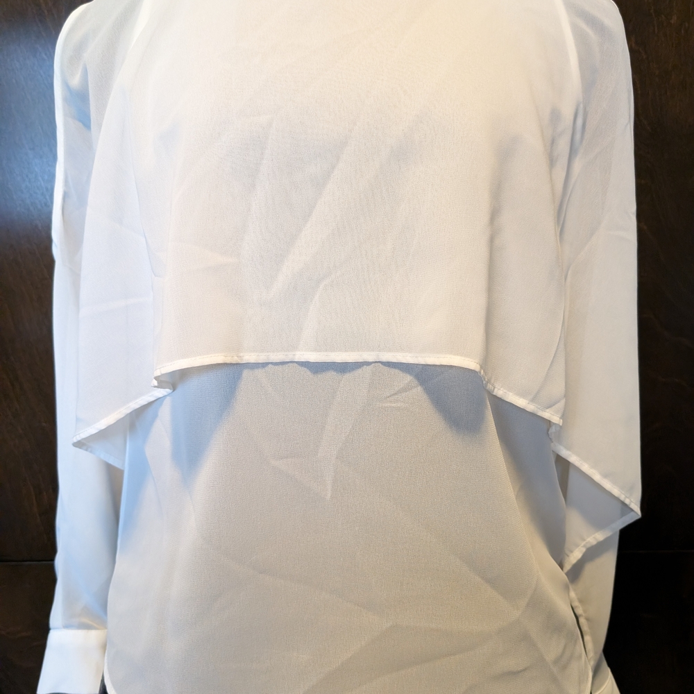 Angel Sheer White Blouse